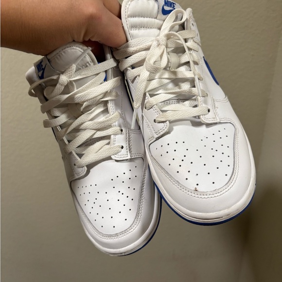 Nike dunk low white and blue - Picture 7 of 9